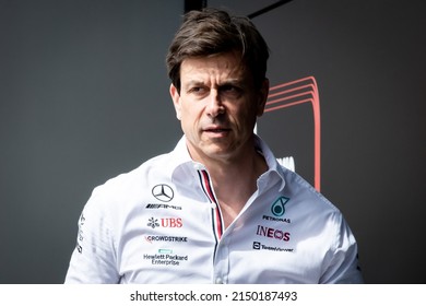 Imola, Italy. 22-24 April 2022. Formula1 World Championship. Grand Prix of Made in Italy and Emilia-Romagna. Toto Wolff, Team Principal Mercedes.