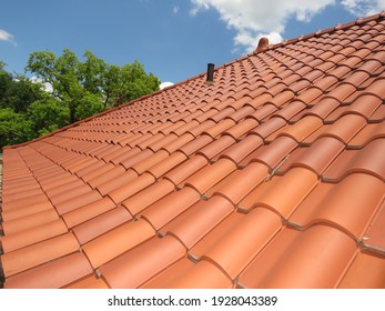 Impact damage to clay roof tiles