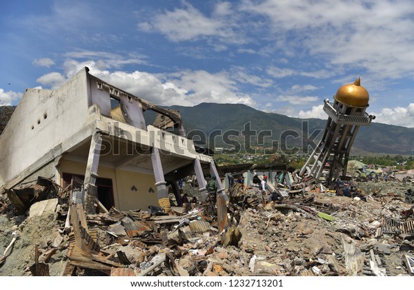 Impact Earthquake Tsunami Palu Sigi Donggala Stock Photo Edit Now