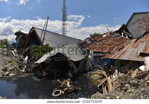 Impact Earthquake Tsunami Palu Sigi Donggala Stock Photo Edit Now