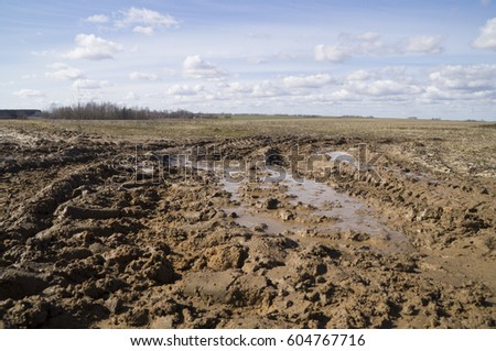 impassable mud