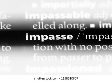 impasse word in a dictionary. impasse concept. - Shutterstock ID 1158510907