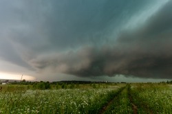 Impending Squall With Rain,  Impending Hurricane,
Impending Rain, Approaching Storm, Prairie Storm, The Storm Is Coming, Approaching Storm, Thunderstorm, Tornado, Mesocyclone, Climate, Shelf Cloud