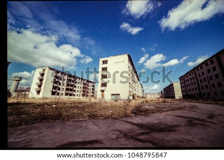 Similar – Villa de Ruine Small Town