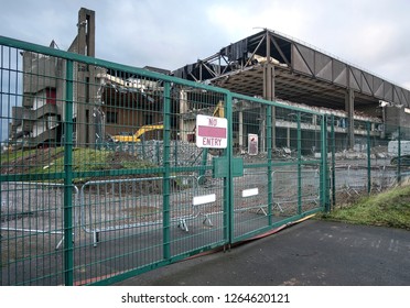 Imperial Brands Nottingham Factory Being Demolished