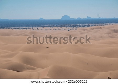 The Imperial Sand Dunes are the largest mass of sand dunes in the state of California. 