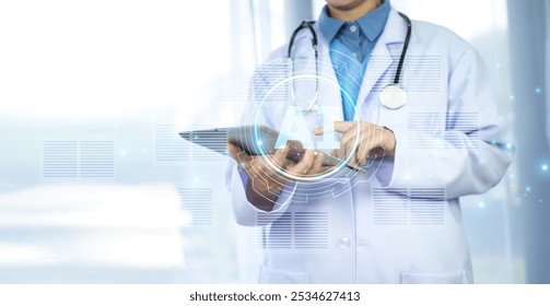 Implementing AI for patient data allows doctors to streamline administrative tasks, reducing paperwork and improving overall patient care
