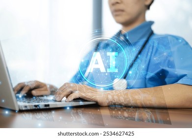 Implementing AI for patient data allows doctors to streamline administrative tasks, reducing paperwork and improving overall patient care