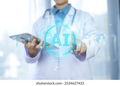 Implementing AI for patient data allows doctors to streamline administrative tasks, reducing paperwork and improving overall patient care