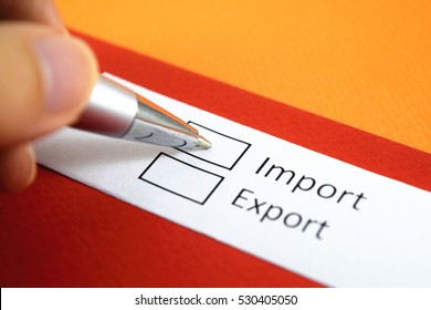 Import or Export? Import.