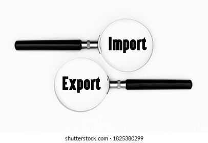 Import and Export in focus of magnifiers
