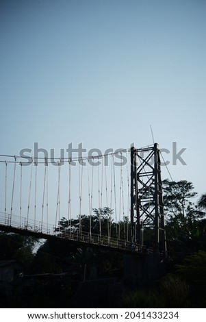 the important structures for humanity called bridge.