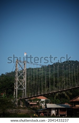 the important structures for humanity called bridge.