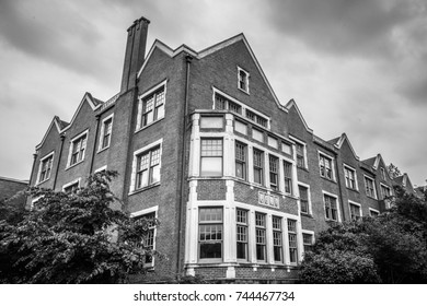 Imposing Building At Willamette University In Salem, OR