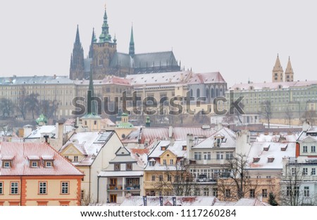 Similar – Prague at winter time