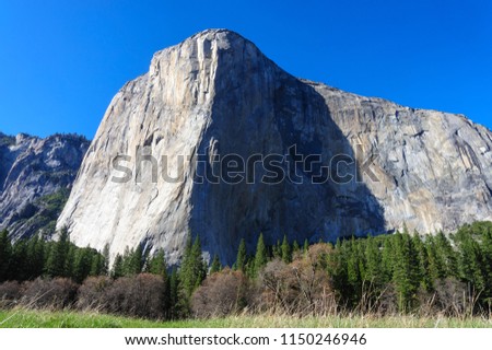 Similar – Image, Stock Photo Yosemite National Park Overlooking the Half Dome