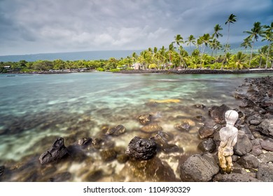 Impression Of The Puuhonua O Honaunau National Historical Park