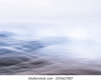Impressionistic waves abstract background. Light and airy. - Shutterstock ID 2193627007