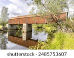 Impressive Covered Bridge, Lenora, Czech Republic