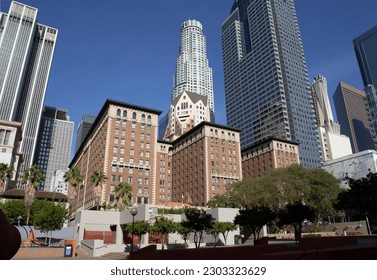 Impressive Pershing square in Los Angeles