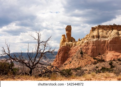 Impressive and scenic landscape in New Mexico