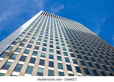 impressive view on skyscraper