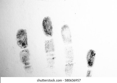 imprint of fingers