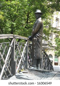 Imre Nagy Statue, Budapest, Hungary