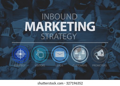 Inbound Marketing Strategy Commerce Online Concept