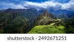 The Inca citadel of Machu Picchu in Peru, South America.