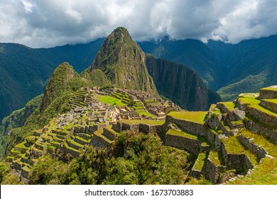 The Inca Ruin Of Machu Picchu, Cusco Province, Peru.