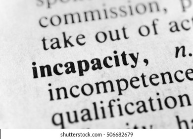 Incapacity