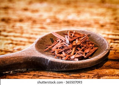 Incense On An Old Kitchen Spoon - Sandalwood