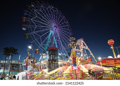 Incheon Wolmido Ferris Wheel In Korea