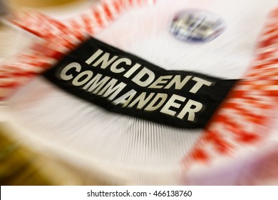 Incident Commander Vest Who Charge At Any Natural Or Man Made Disaster Or Major Accident