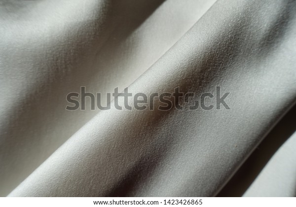 light grey chiffon fabric
