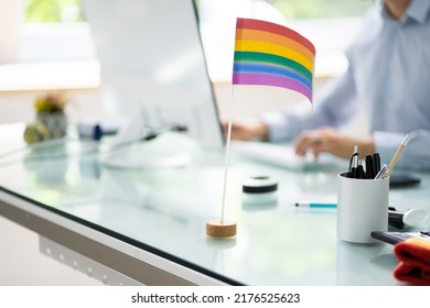 Inclusive Diversity LGBT Colors. Diversity And Inclusion Insurance