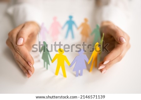 Inclusive Diversity LGBT Colors. Diversity And Inclusion Insurance