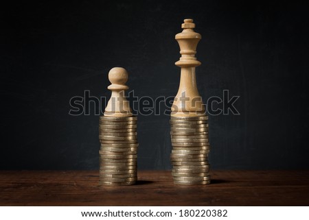Income differences between rich and poor