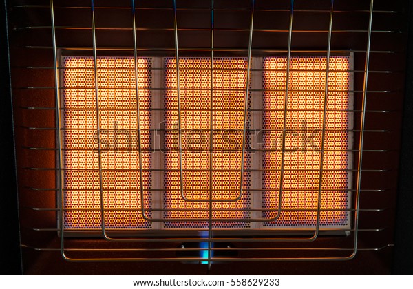 Incorporated Gas Heater Closeup Stock Photo Edit Now 558629233