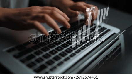 Increase quality and reduce cost represent quality, cost, and performance optimization for business strategy and resource efficiency Marrow