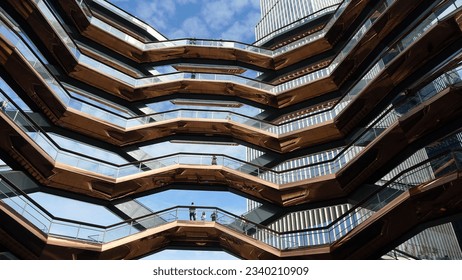 The incredible construction known as the vessel - Shutterstock ID 2340210909