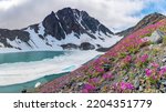 Incredible nature landscape in Yukon Territory, Canada near Alaska.