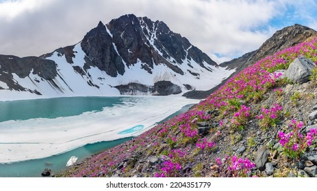 Incredible Nature Landscape In Yukon Territory, Canada Near Alaska.