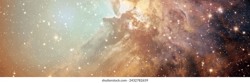 Incredibly beautiful galaxy in outer space. Billions of galaxies in the universe. Abstract space background. Elements of this image furnished by NASA - Powered by Shutterstock