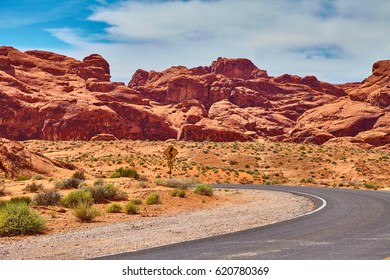 Incredibly beautiful landscape in Southern Nevada, Valley of Fire State Park, USA. - Shutterstock ID 620780369
