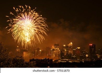 Independence Day Fireworks In NYC Taken 4th Of July, 2010