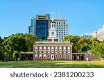 Independence Hall at Independence Mall in Philadelphia - Pennsylvania, United States