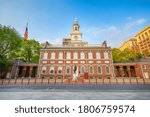 Independence Hall in Philadelphia, Pennsylvania USA 