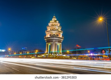 Independence Monument,phnon Penh,cambodia.